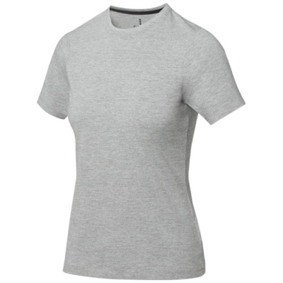 Picture of NANAIMO SHORT SLEEVE LADIES TEE SHIRT in Grey Melange