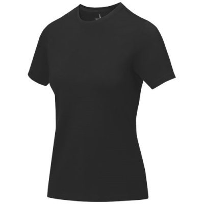 Picture of NANAIMO SHORT SLEEVE LADIES TEE SHIRT in Solid Black