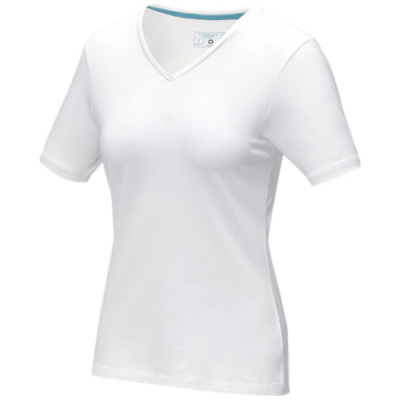 Picture of KAWARTHA SHORT SLEEVE LADIES GOTS ORGANIC V-NECK TEE SHIRT