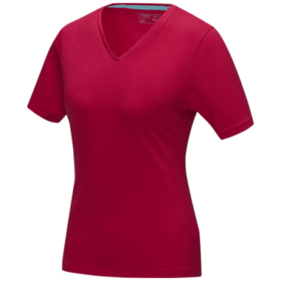 Picture of KAWARTHA SHORT SLEEVE LADIES GOTS ORGANIC V-NECK TEE SHIRT
