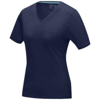Picture of KAWARTHA SHORT SLEEVE LADIES GOTS ORGANIC V-NECK TEE SHIRT
