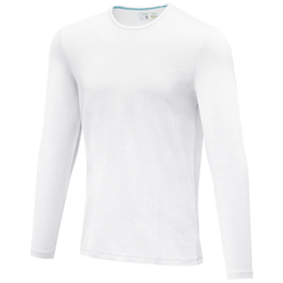Picture of PONOKA LONG SLEEVE MENS GOTS ORGANIC TEE SHIRT