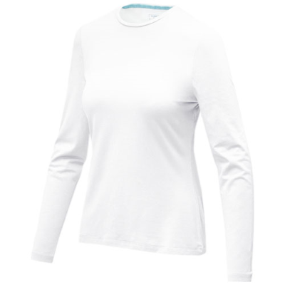 Picture of PONOKA LONG SLEEVE LADIES GOTS ORGANIC TEE SHIRT