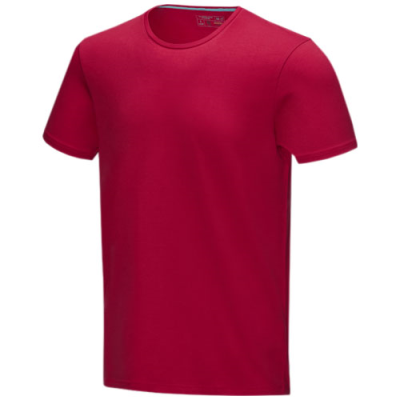 Picture of BALFOUR SHORT SLEEVE MENS GOTS ORGANIC TEE SHIRT in Red
