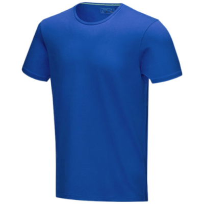 Picture of BALFOUR SHORT SLEEVE MENS GOTS ORGANIC TEE SHIRT in Blue
