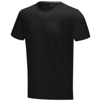 Picture of BALFOUR SHORT SLEEVE MENS GOTS ORGANIC TEE SHIRT in Solid Black