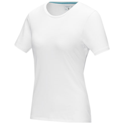 Picture of BALFOUR SHORT SLEEVE LADIES GOTS ORGANIC TEE SHIRT in White