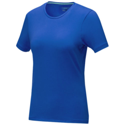 Picture of BALFOUR SHORT SLEEVE LADIES GOTS ORGANIC TEE SHIRT in Blue.