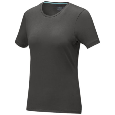 Picture of BALFOUR SHORT SLEEVE LADIES GOTS ORGANIC TEE SHIRT in Storm Grey.