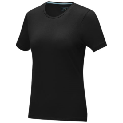 Picture of BALFOUR SHORT SLEEVE LADIES GOTS ORGANIC TEE SHIRT in Solid Black