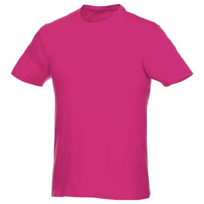 HEROS SHORT SLEEVE MENS TEE SHIRT in Magenta.