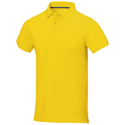 Picture of CALGARY SHORT SLEEVE MENS POLO in Yellow