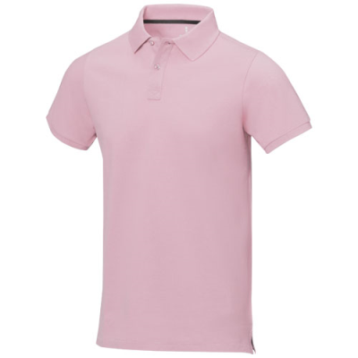 Picture of CALGARY SHORT SLEEVE MENS POLO in Light Pink
