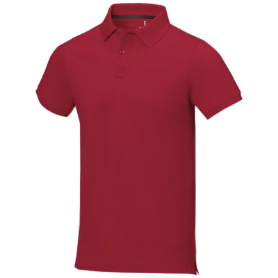 Picture of CALGARY SHORT SLEEVE MENS POLO in Red