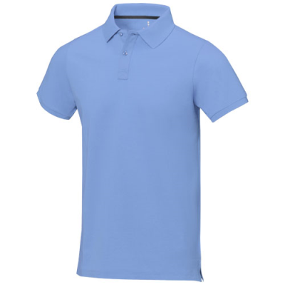 Picture of CALGARY SHORT SLEEVE MENS POLO in Light Blue