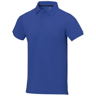 Picture of CALGARY SHORT SLEEVE MENS POLO in Blue