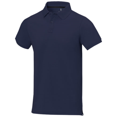 Picture of CALGARY SHORT SLEEVE MENS POLO in Navy