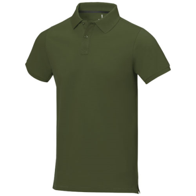 Picture of CALGARY SHORT SLEEVE MENS POLO in Army Green