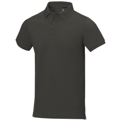 Picture of CALGARY SHORT SLEEVE MENS POLO in Anthracite Grey