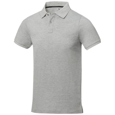 Picture of CALGARY SHORT SLEEVE MENS POLO in Grey Melange