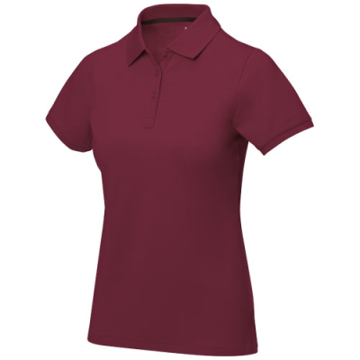 Picture of CALGARY SHORT SLEEVE LADIES POLO in Burgundy