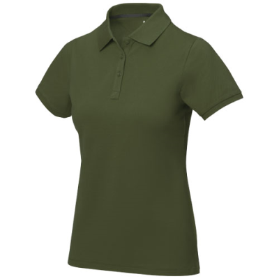 Picture of CALGARY SHORT SLEEVE LADIES POLO in Army Green