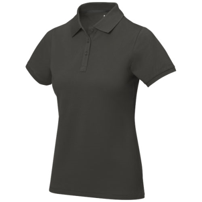 Picture of CALGARY SHORT SLEEVE LADIES POLO in Anthracite Grey