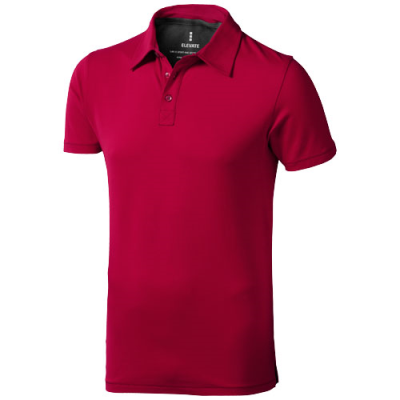 Picture of MARKHAM SHORT SLEEVE MENS STRETCH POLO in Red