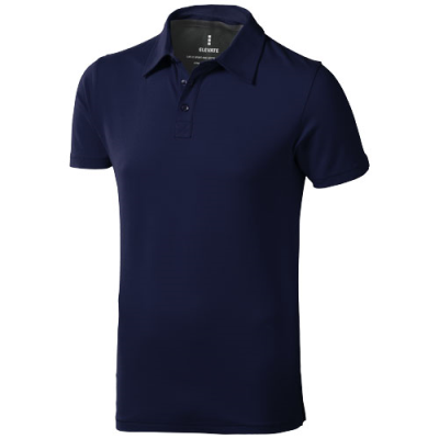 Picture of MARKHAM SHORT SLEEVE MENS STRETCH POLO in Navy