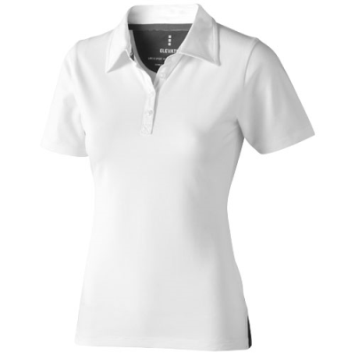 Picture of MARKHAM SHORT SLEEVE LADIES STRETCH POLO in White