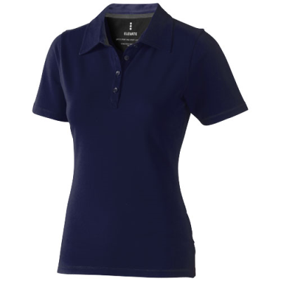 Picture of MARKHAM SHORT SLEEVE LADIES STRETCH POLO in Navy