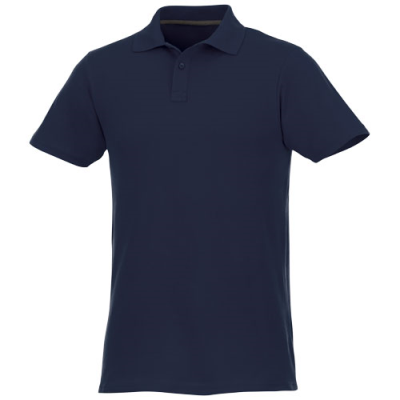 Picture of HELIOS SHORT SLEEVE MENS POLO in Navy