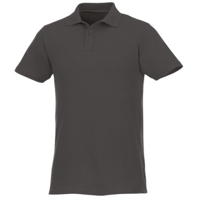 Picture of HELIOS SHORT SLEEVE MENS POLO in Storm Grey