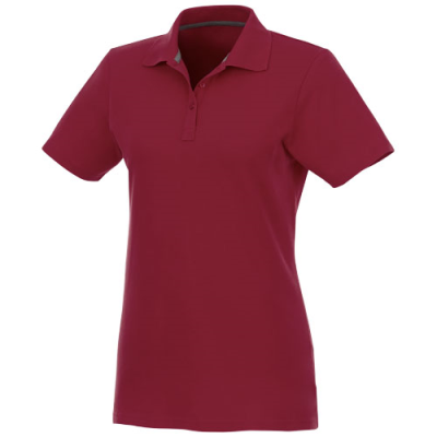 Picture of HELIOS SHORT SLEEVE LADIES POLO in Burgundy