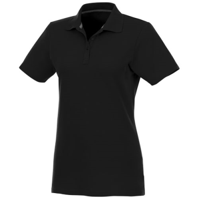 Picture of HELIOS SHORT SLEEVE LADIES POLO in Solid Black