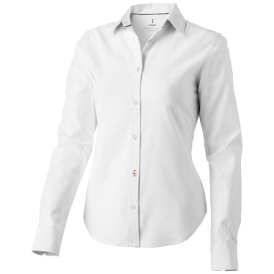 Picture of VAILLANT LONG SLEEVE LADIES OXFORD SHIRT in White