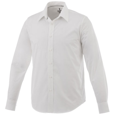 Picture of HAMELL LONG SLEEVE MENS SHIRT in White