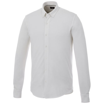 Picture of BIGELOW LONG SLEEVE MENS PIQUE SHIRT