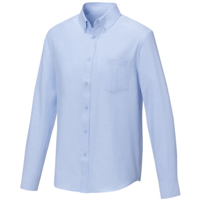 Picture of POLLUX LONG SLEEVE MENS SHIRT in Light Blue.