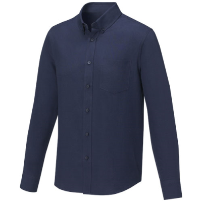 Picture of POLLUX LONG SLEEVE MENS SHIRT in Navy.