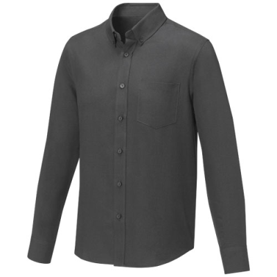 Picture of POLLUX LONG SLEEVE MENS SHIRT in Storm Grey.