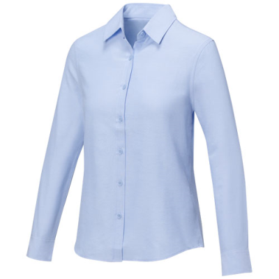 Picture of POLLUX LONG SLEEVE LADIES SHIRT in Light Blue.