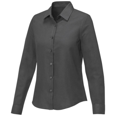 Picture of POLLUX LONG SLEEVE LADIES SHIRT in Storm Grey.