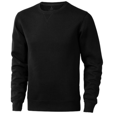 Picture of SURREY UNISEX CREW NECK SWEATER in Solid Black