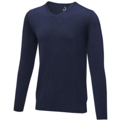Picture of STANTON MENS V-NECK PULLOVER in Navy.