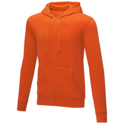 Picture of THERON MEN’S FULL ZIP HOODED HOODY in Orange.