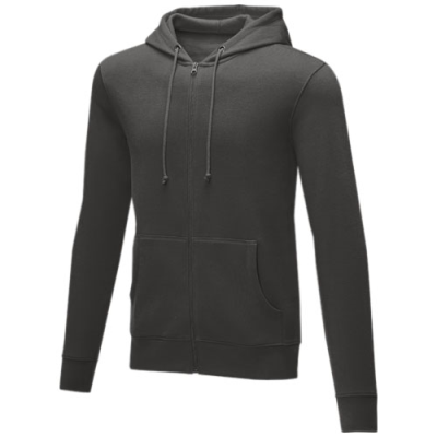 Picture of THERON MEN’S FULL ZIP HOODED HOODY in Storm Grey