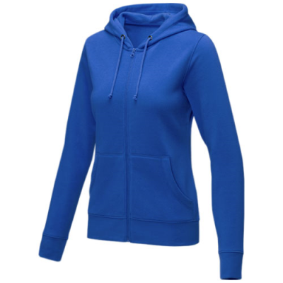 Picture of THERON WOMEN’S FULL ZIP HOODED HOODY in Blue.