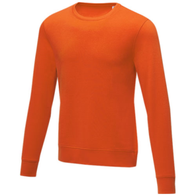 Picture of ZENON MEN’S CREW NECK SWEATER in Orange