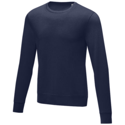 Picture of ZENON MEN’S CREW NECK SWEATER in Navy.